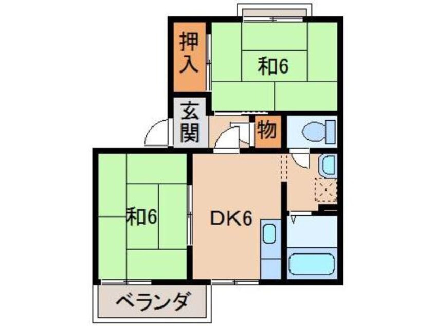 間取図 タウニィ名草