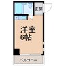 プリエール田中町 1Rの間取り