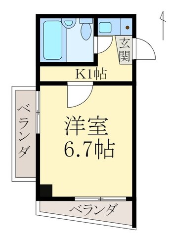 間取図 サクラビル