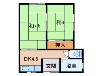 間取図 福田住宅