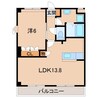 プランドール 1LDKの間取り
