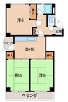 コーポひかり 3DKの間取り