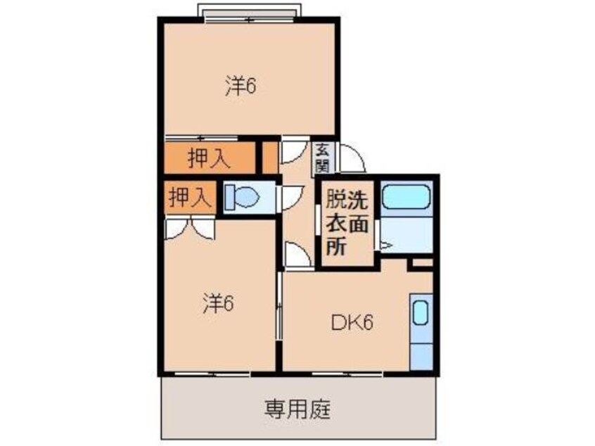 間取図 タウニィ東山