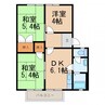 ルミエール 3DKの間取り