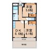 和歌山電鉄貴志川線/日前宮駅 徒歩7分 1階 築21年 2DKの間取り