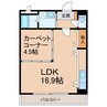 コンフォース２１ 1LDKの間取り