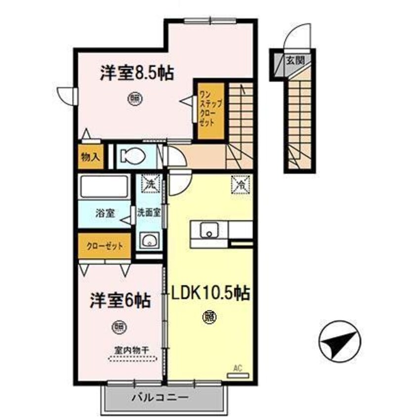 間取図 フォレスト コート