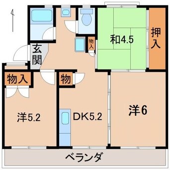 間取図 太田団地 B棟