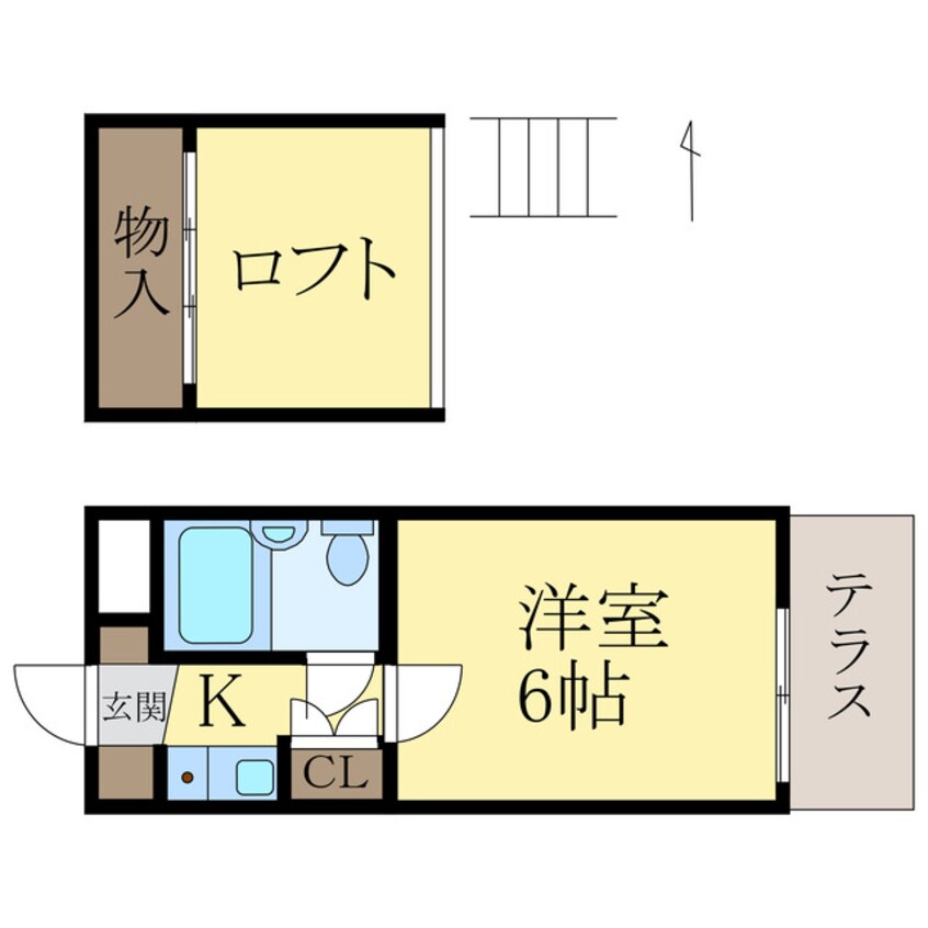 間取図 ヨーロピアン杭ノ瀬