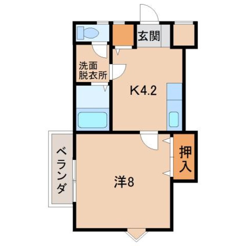 間取図 シャインハイツ太田