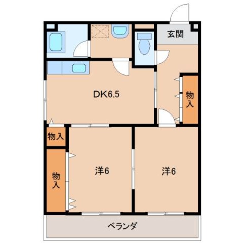 間取図 川端ビル