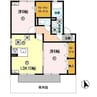 きのくに線・紀勢本線/紀三井寺駅 徒歩5分 1階 築21年 2LDKの間取り