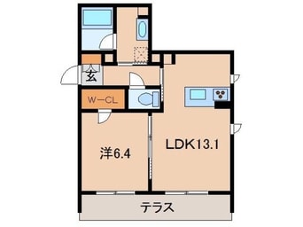 間取図 BEREO Rian