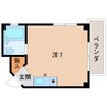 ケルン中島 1Rの間取り