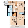 Tournesol 2LDKの間取り