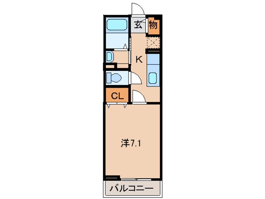 間取図 Ｓ・ＬＩＦＥ