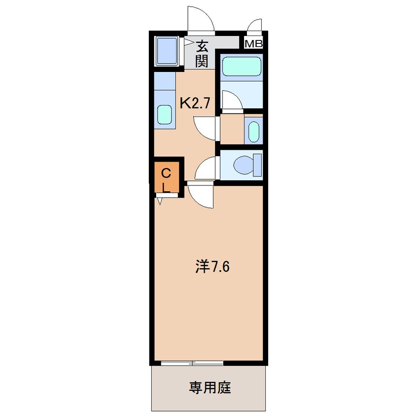 間取図 フロレスタ　セゾン