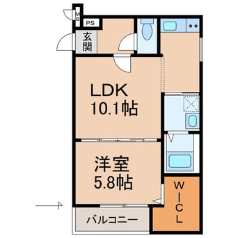 間取図 ラフィーネ石本Ⅱ