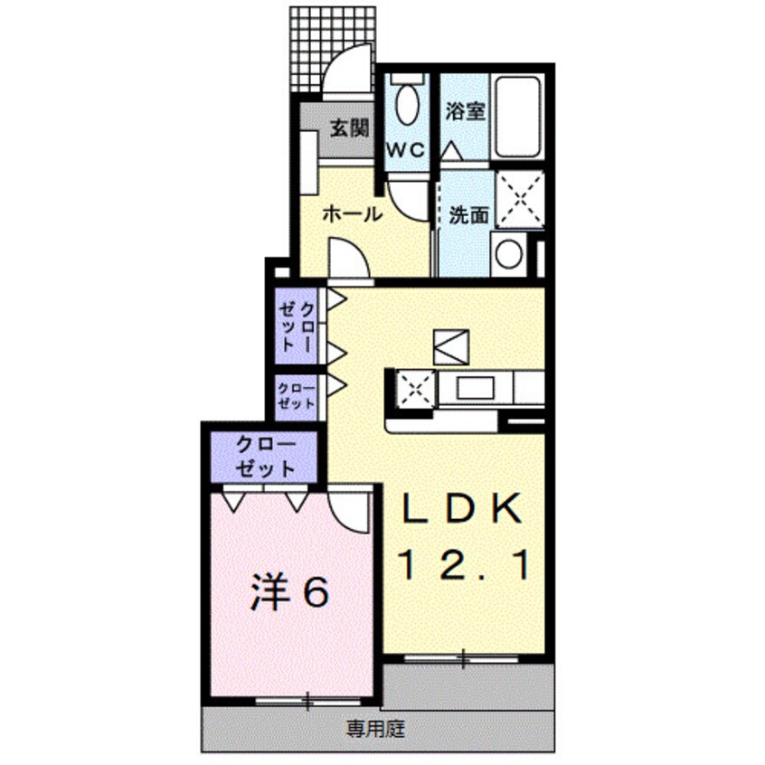 間取図 サンリット　Ⅰ