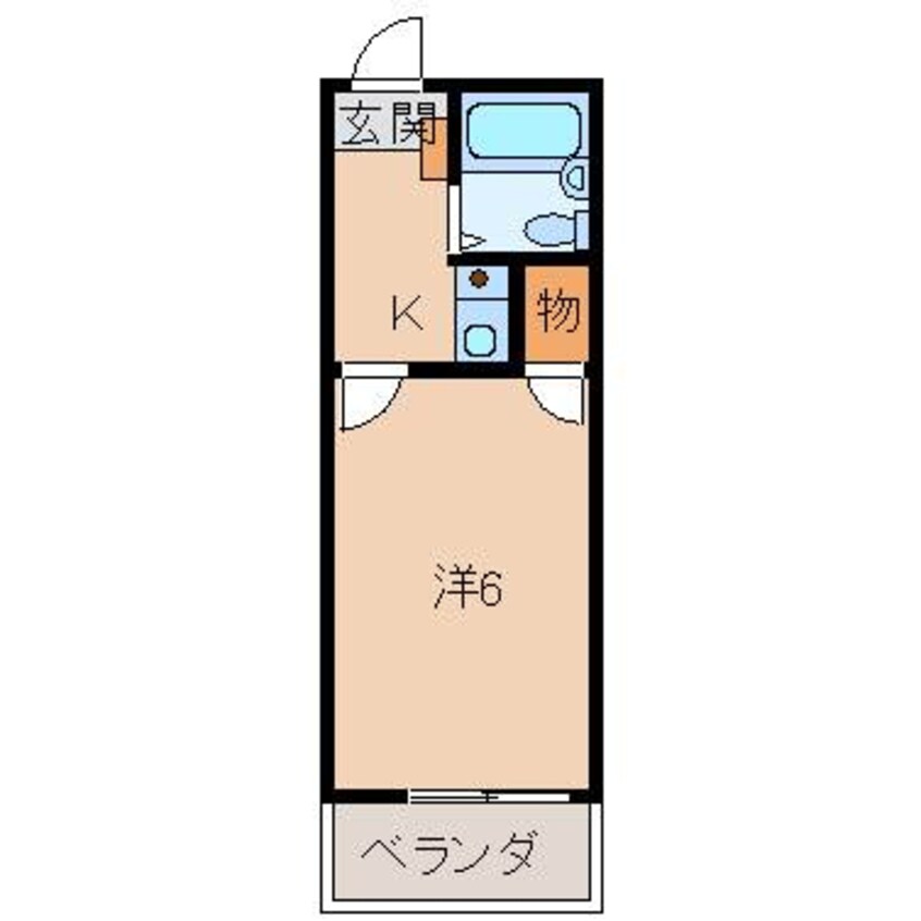 間取図 カーサＳＫ