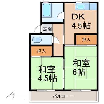 間取図 増田マンション