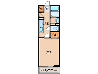 間取図 ルピエ紀三井寺