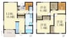Cube7 B棟 3LDKの間取り