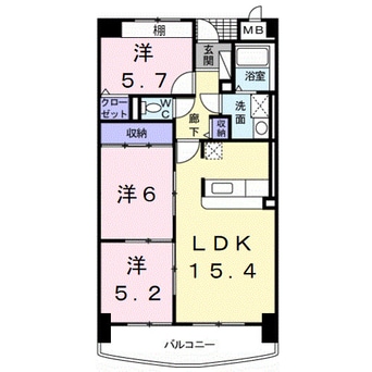 間取図 ポルトーネ