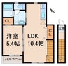 TJ重根 1LDKの間取り