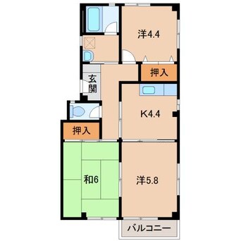 間取図 グリーンハイツ布施屋