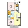 阪和線・羽衣線/紀伊中ノ島駅 徒歩13分 1階 築9年 2LDKの間取り