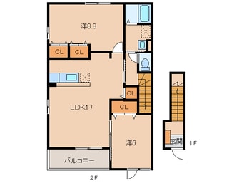 間取図 アスターラビスタⅢ