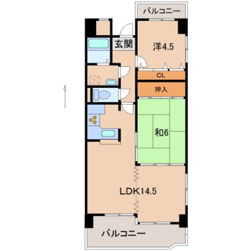 間取図 スカイヴィラ太田