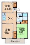 エル布施屋 3DKの間取り