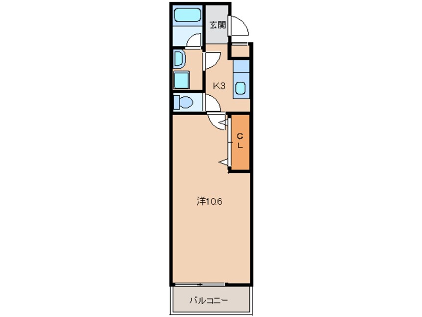 間取図 フジパレスリベーラ今福