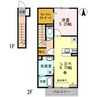 和歌山電鉄貴志川線/神前駅 徒歩4分 2階 築11年 1LDKの間取り
