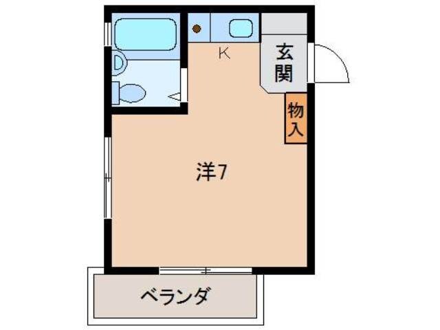 間取り図 ケルン中島