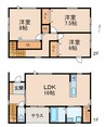 リファレンス 3LDKの間取り