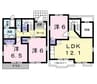 シャトレ 3LDKの間取り