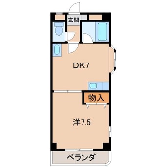 間取図 シャトー島田