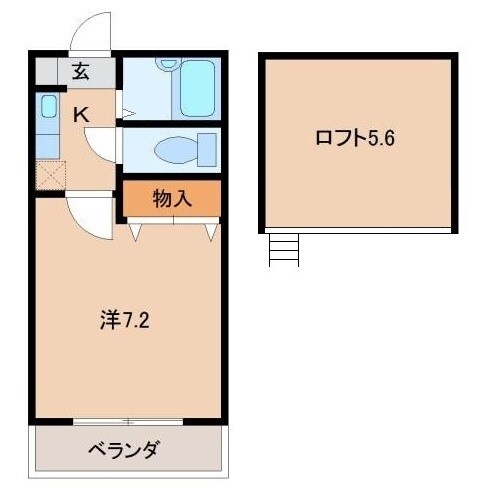 間取り図 ソレアード喜代