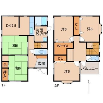 間取図 一戸建００１１９