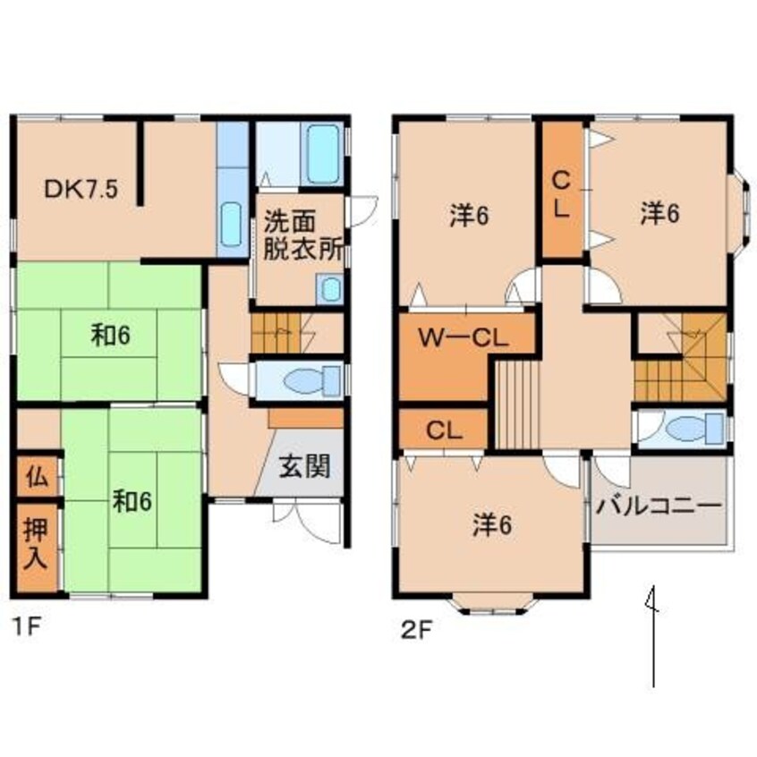 間取図 一戸建００１１９