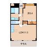 和歌山線/紀伊小倉駅 徒歩6分 1階 築17年 1LDKの間取り
