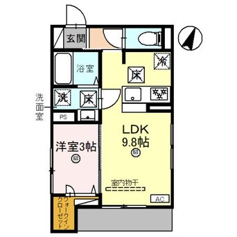 間取図 阪和線・羽衣線/和歌山駅 徒歩16分 1階 1年未満