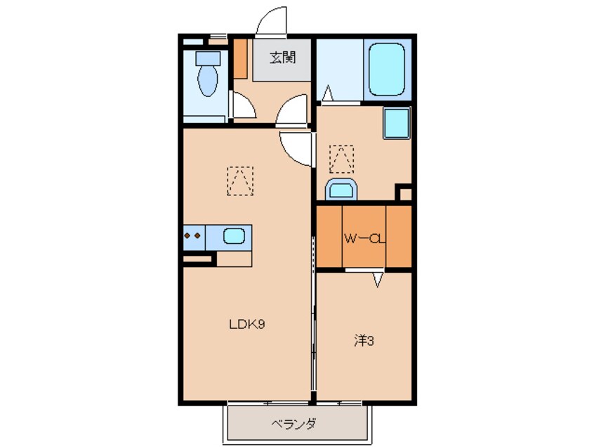 間取図 モナリエ道