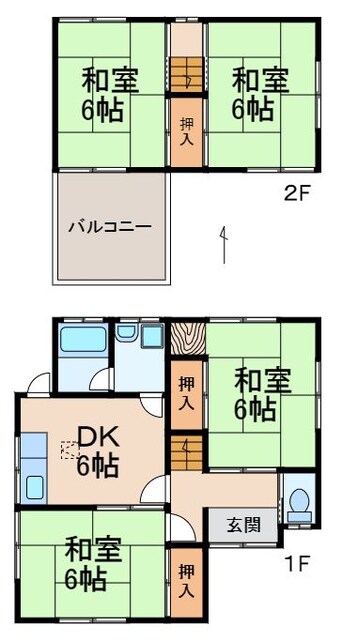 間取図 一戸建００２４０