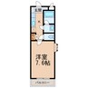 和歌山電鉄貴志川線/日前宮駅 徒歩12分 2階 築21年 1Kの間取り