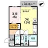 きのくに線・紀勢本線/紀三井寺駅 徒歩1分 2階 築15年 1DKの間取り