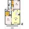 和歌山電鉄貴志川線/日前宮駅 徒歩14分 1階 築22年 2LDKの間取り